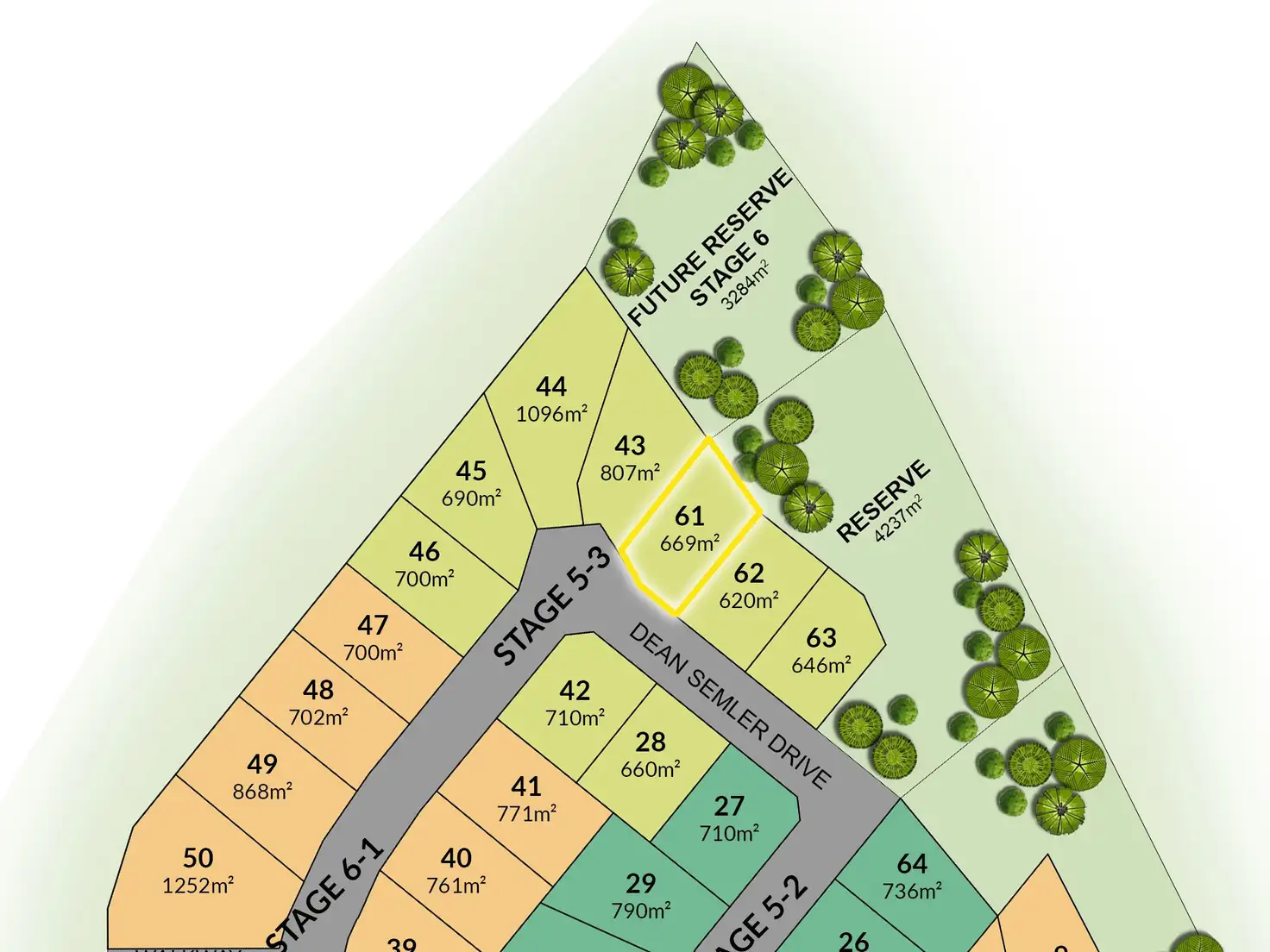 Main view of Homely land listing, Lot 61 Dean Semler Drive, Renmark SA 5341