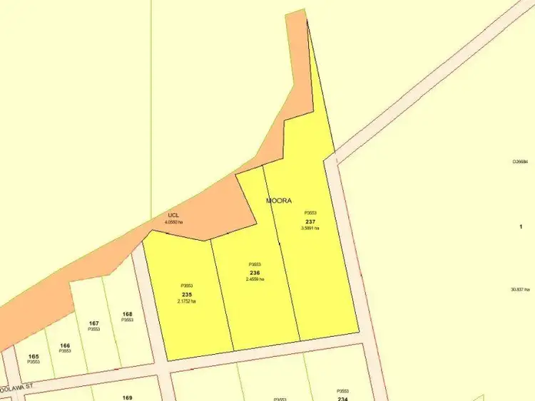 Second view of Homely land listing, 235 236 237 Woolawa Street, Moora WA 6510