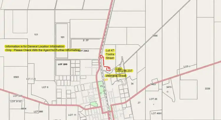 Third view of Homely land listing, 235 236 237 Woolawa Street, Moora WA 6510