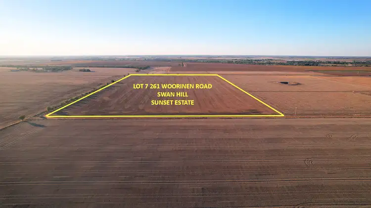 Main view of Homely land listing, LOT 7, 261 Woorinen Road, Swan Hill VIC 3585