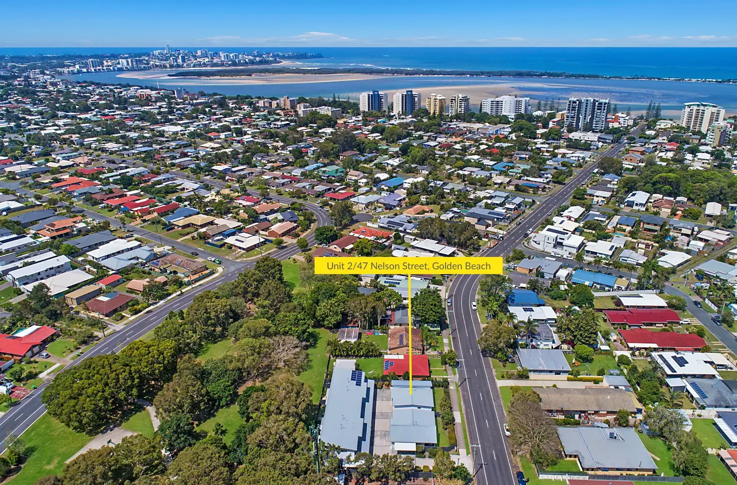 Main view of Homely house listing, Unit 2/47 Nelson Street, Golden Beach QLD 4551