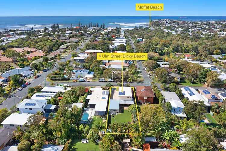 Main view of Homely house listing, 4 Ulm Street, Dicky Beach QLD 4551