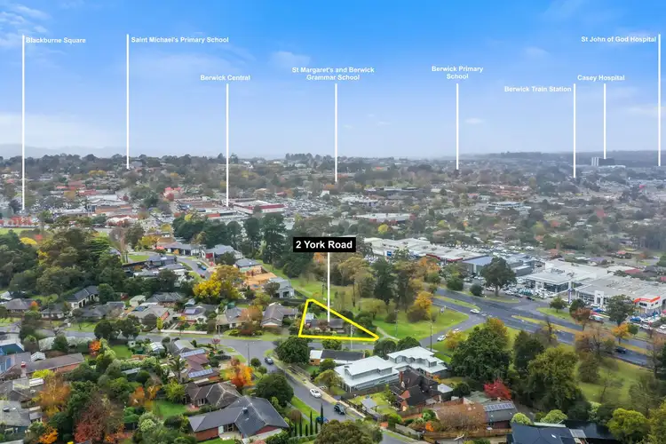 Main view of Homely house listing, 2 York Road, Berwick VIC 3806