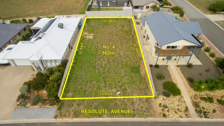Main view of Homely land listing, 4 Resolute Avenue, Normanville SA 5204