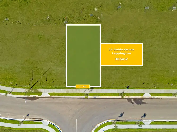 Second view of Homely land listing, 21 Guide Street, Leppington NSW 2179
