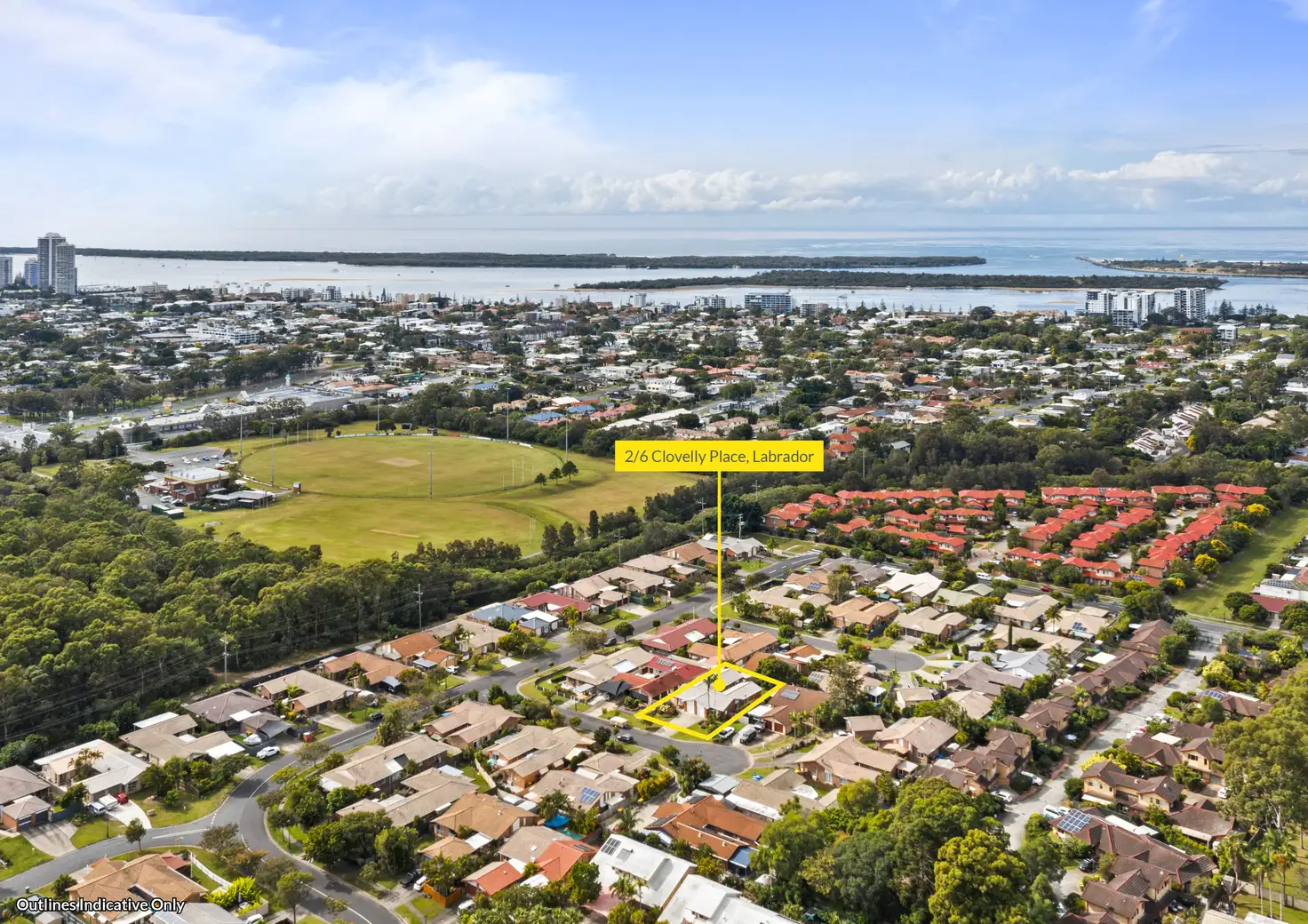 Main view of Homely house listing, 2/6 Clovelly Place, Labrador QLD 4215