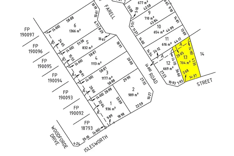 Third view of Homely land listing, 7 (lot 13) Islesworth Street, North Beach SA 5556