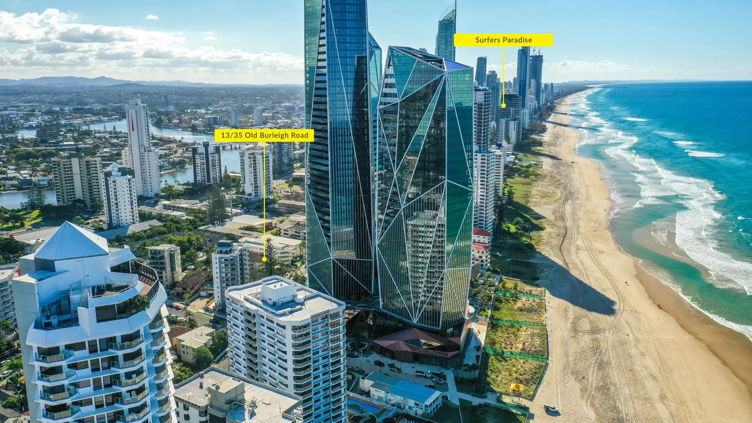 Main view of Homely unit listing, 13/35 Old Burleigh Road, Surfers Paradise QLD 4217