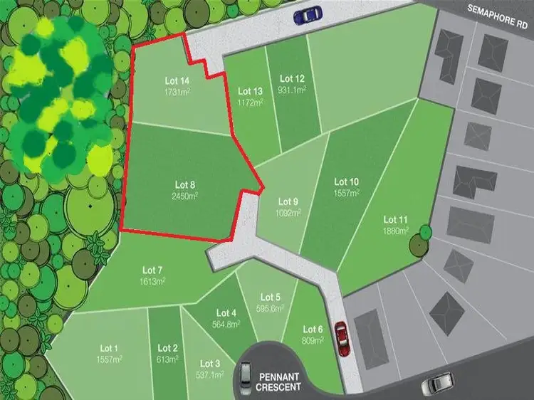 Main view of Homely land listing, 30 Pennant Crescent (Lot 8), Berkeley NSW 2506