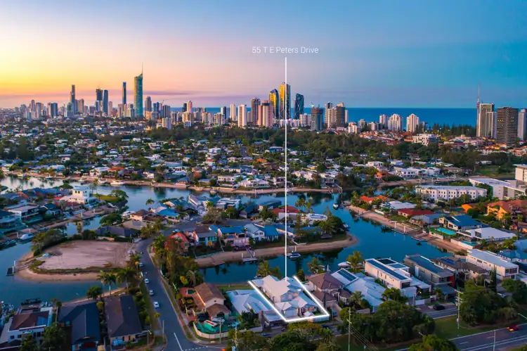 Fourth view of Homely house listing, 55 T E Peters Drive, Broadbeach Waters QLD 4218