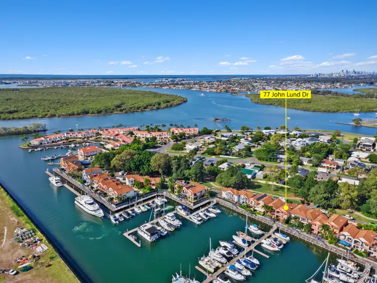 Second view of Homely townhouse listing, 77 John Lund Drive, Hope Island QLD 4212