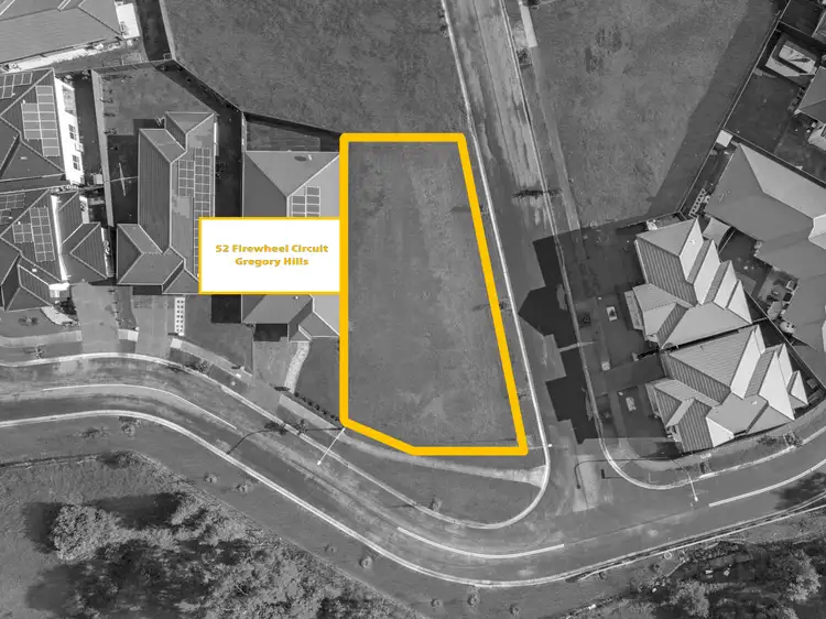 Main view of Homely land listing, 52 Firewheel Circuit, Gregory Hills NSW 2557