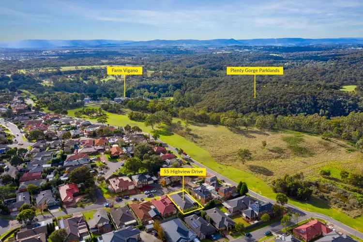Third view of Homely house listing, 55 Highview Drive, South Morang VIC 3752