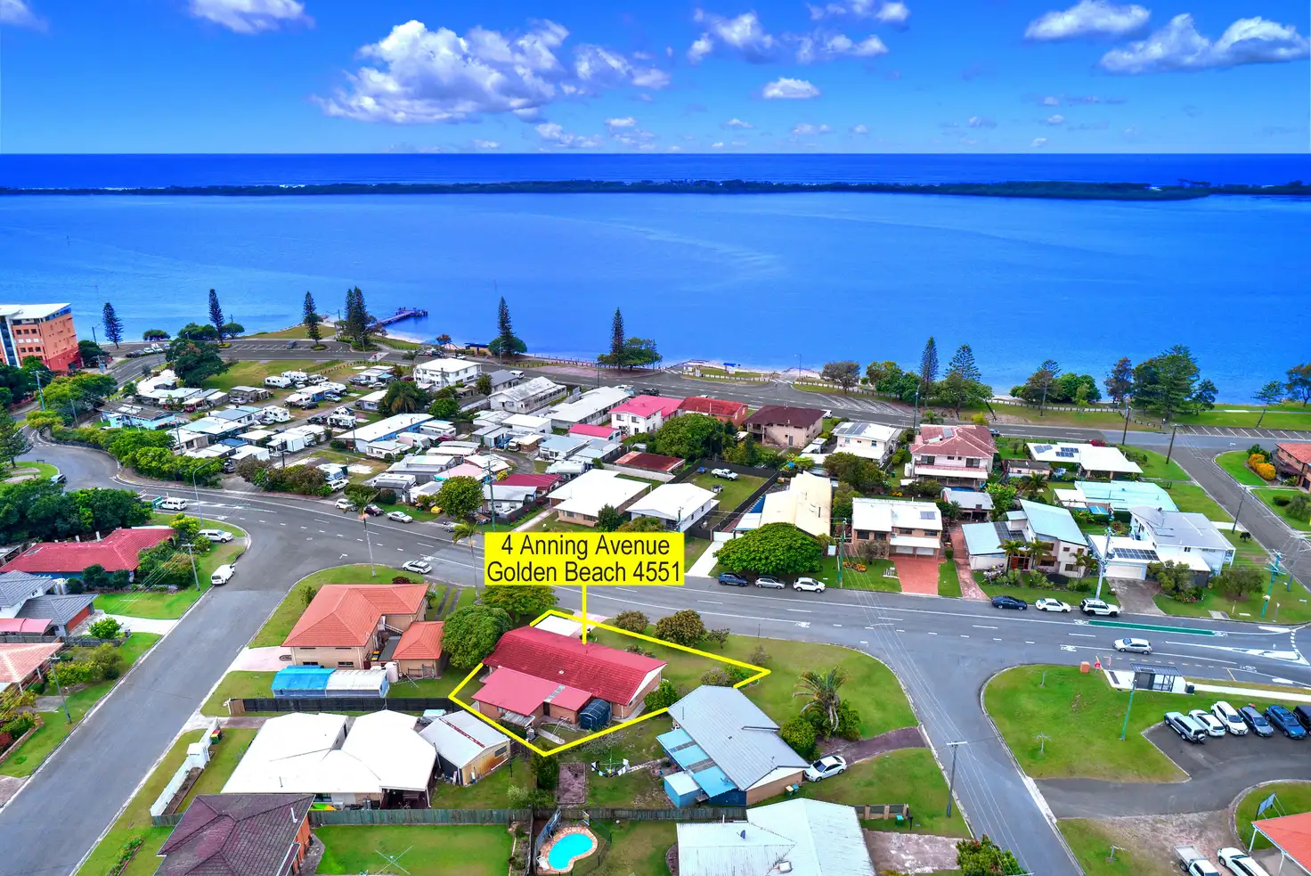 Main view of Homely house listing, 4 Anning Avenue, Golden Beach QLD 4551