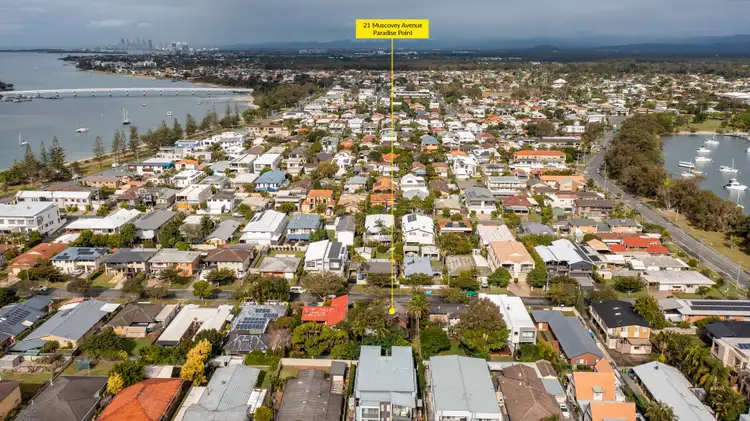 Second view of Homely house listing, 21 Muscovey Avenue, Paradise Point QLD 4216