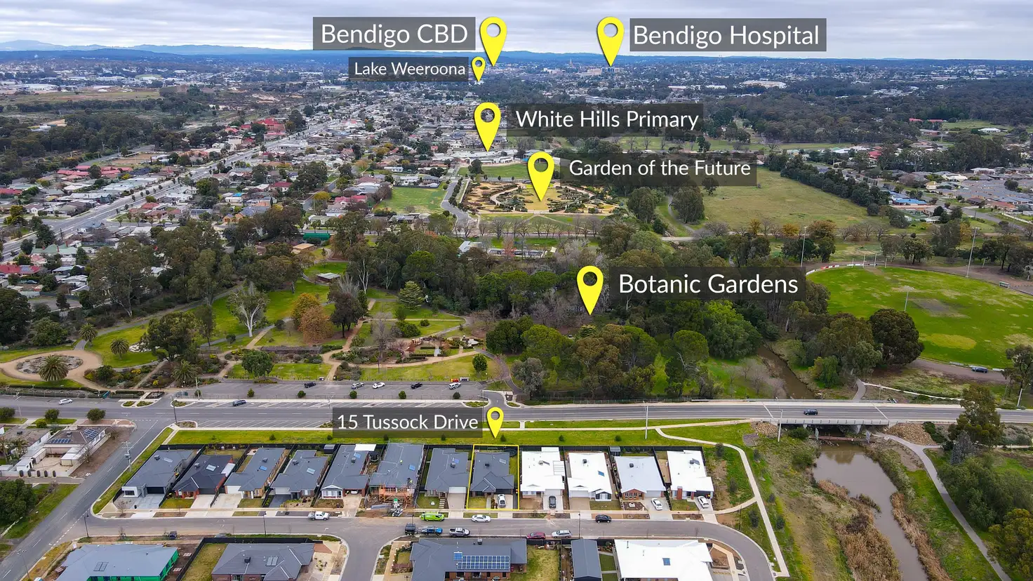 Main view of Homely house listing, 15 Tussock Drive, White Hills VIC 3550