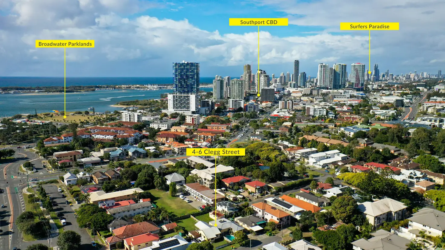 Main view of Homely house listing, 4 & 6 Clegg Street, Southport QLD 4215