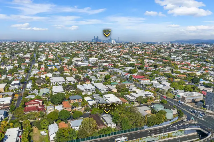Second view of Homely semi-detached listing, 20 Wongara Street, Clayfield QLD 4011