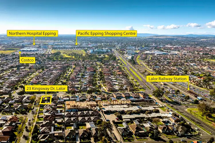 Second view of Homely house listing, 23 Kingsway Drive, Lalor VIC 3075