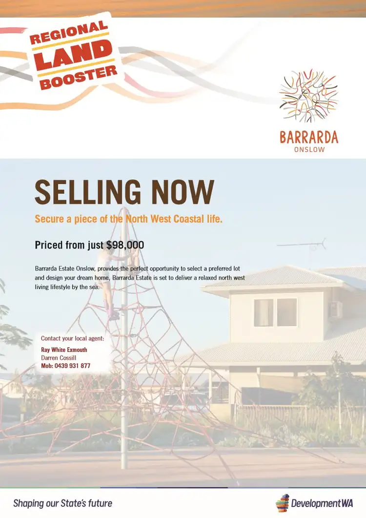 Main view of Homely land listing, Lot 30 Yungu Road, Onslow WA 6710