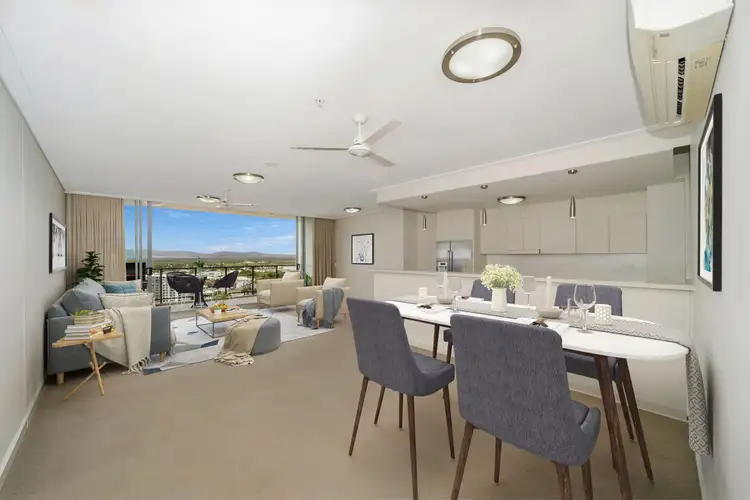 Main view of Homely apartment listing, 1606/84-106 Denham Street, Townsville City QLD 4810