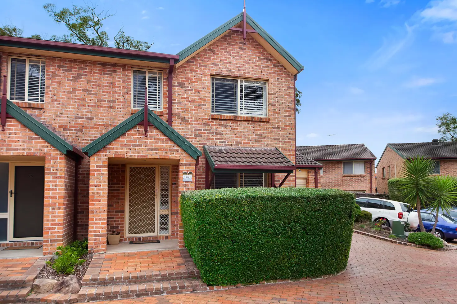Main view of Homely townhouse listing, 27/11 Owen Jones Row, Menai NSW 2234