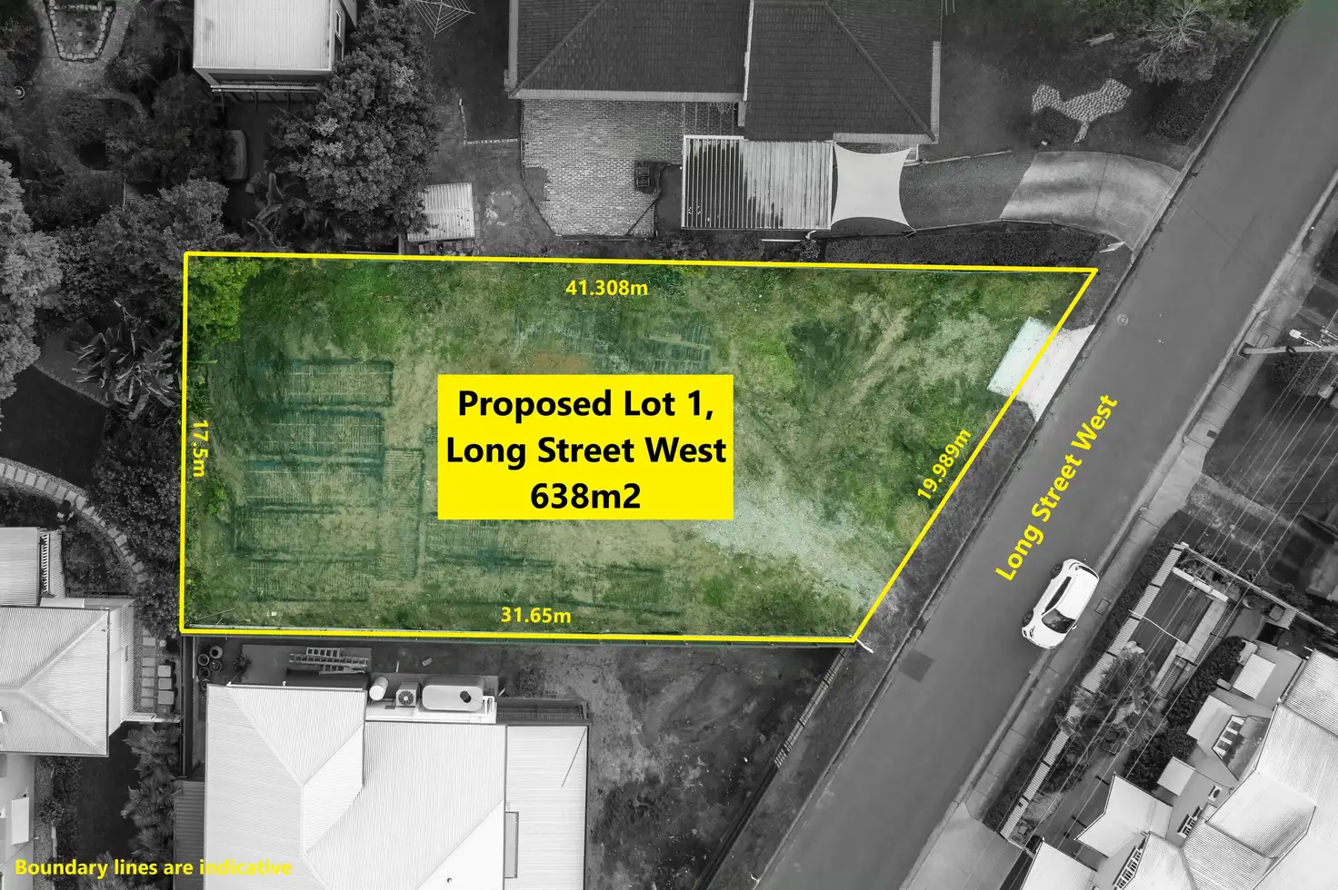 Main view of Homely land listing, LOT 1 (Proposed) Long Street West, Graceville QLD 4075