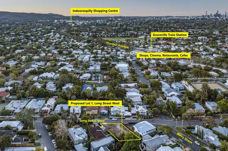 Third view of Homely land listing, LOT 1 (Proposed) Long Street West, Graceville QLD 4075