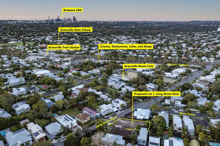 Fourth view of Homely land listing, LOT 1 (Proposed) Long Street West, Graceville QLD 4075