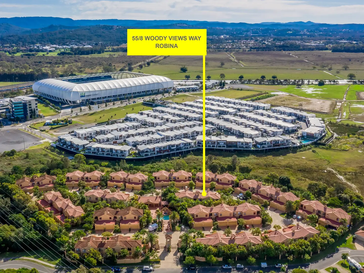 Main view of Homely house listing, 55/8 Woody Views Way, Robina QLD 4226