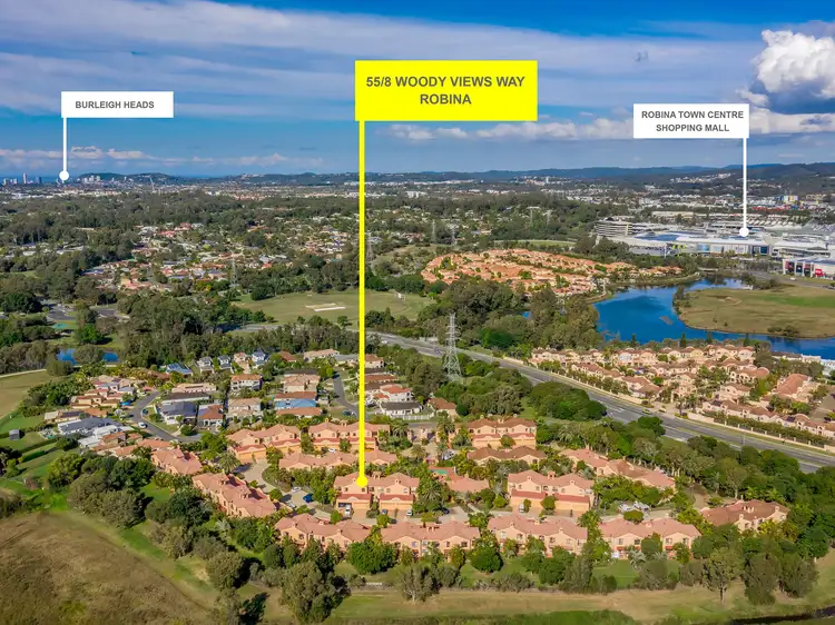 Second view of Homely house listing, 55/8 Woody Views Way, Robina QLD 4226