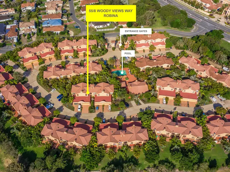 Third view of Homely house listing, 55/8 Woody Views Way, Robina QLD 4226