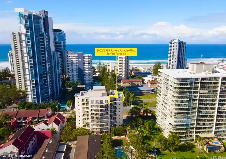 Main view of Homely apartment listing, 1002/2988 Surfers Paradise Boulevard, Surfers Paradise QLD 4217