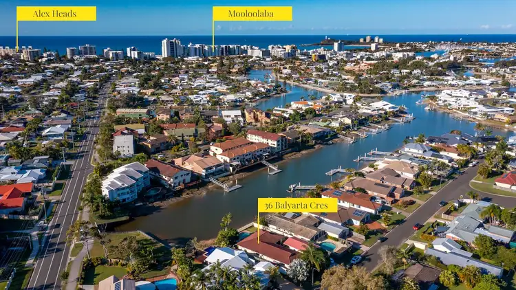 Second view of Homely house listing, 36 Balyarta Crescent, Mooloolaba QLD 4557