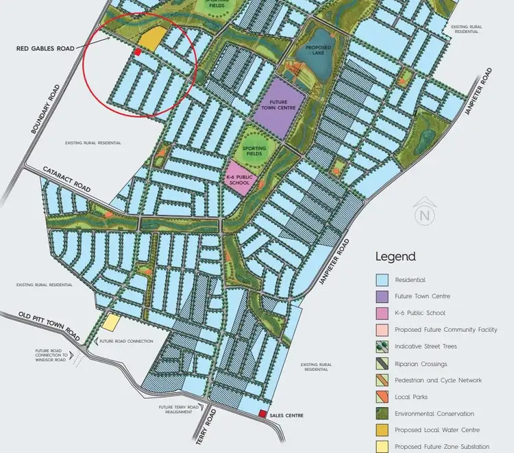 Third view of Homely land listing, Lot 3101 The Gables, Box Hill NSW 2765
