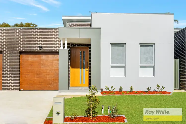 Main view of Homely semi-detached listing, 2/16 Kaluga Street, Busby NSW 2168