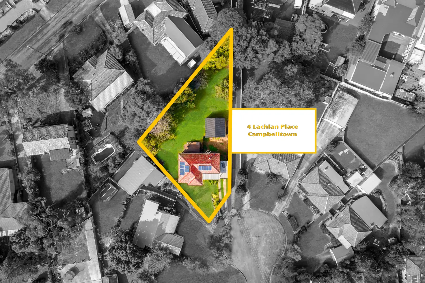 Main view of Homely house listing, 4 Lachlan Place, Campbelltown NSW 2560