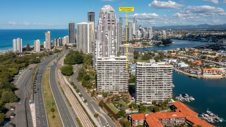 Second view of Homely apartment listing, 59/18 Commodore Drive, Surfers Paradise QLD 4217