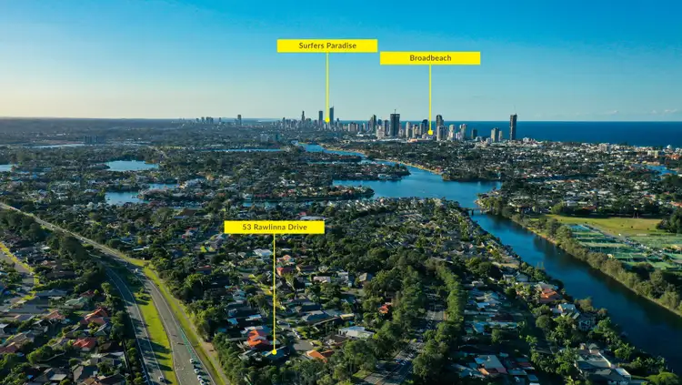 Fourth view of Homely house listing, 53 Rawlinna Drive, Mermaid Waters QLD 4218