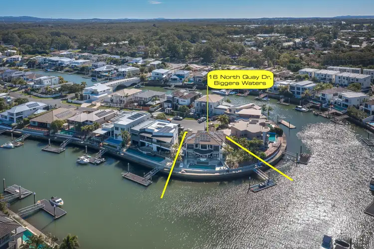 Main view of Homely house listing, 16 North Quay Drive, Biggera Waters QLD 4216
