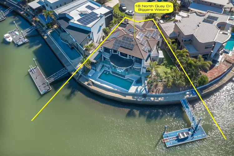 Second view of Homely house listing, 16 North Quay Drive, Biggera Waters QLD 4216