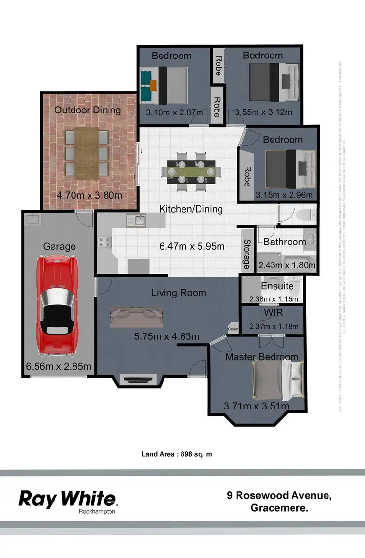 Second view of Homely house listing, 9 Rosewood Avenue, Gracemere QLD 4702