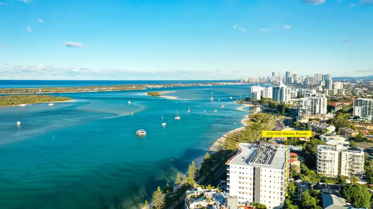 Main view of Homely house listing, 103/430 Marine Parade, Biggera Waters QLD 4216