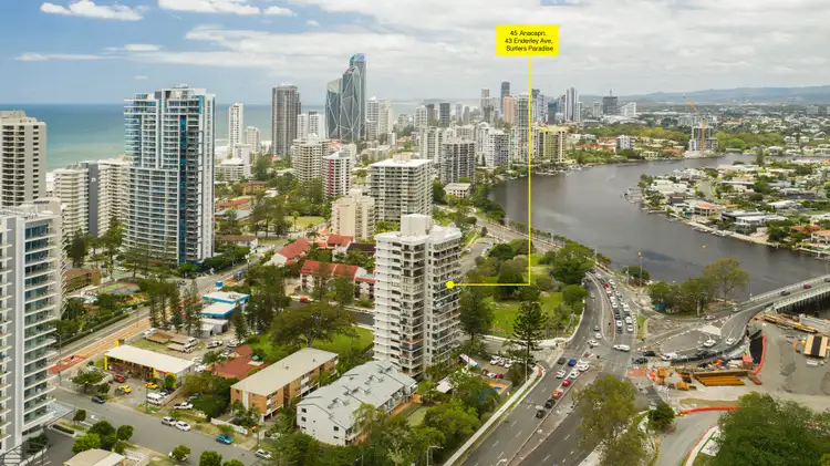 Fourth view of Homely apartment listing, 45/43 Enderley Avenue, Surfers Paradise QLD 4217
