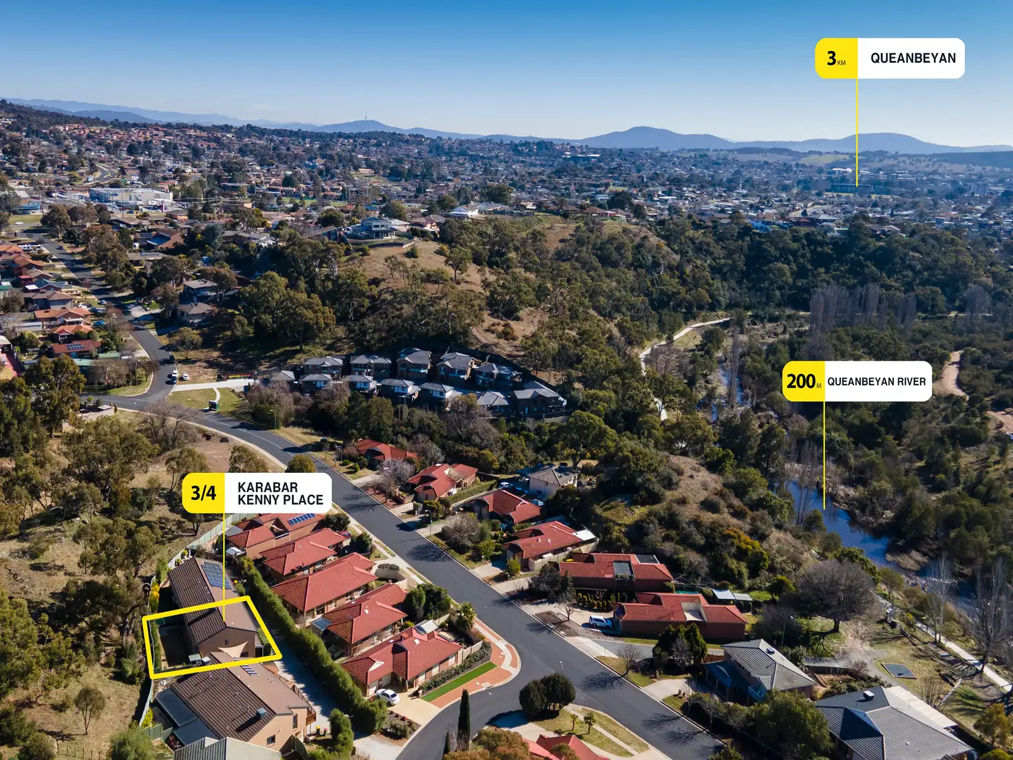 Main view of Homely townhouse listing, 3/4 Kenny Place, Karabar NSW 2620