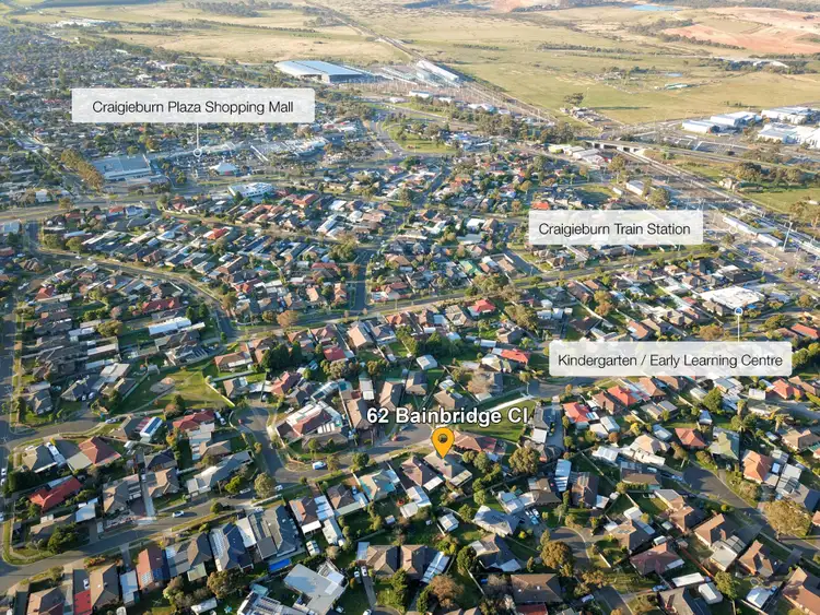 Third view of Homely house listing, 62 Bainbridge Close, Craigieburn VIC 3064