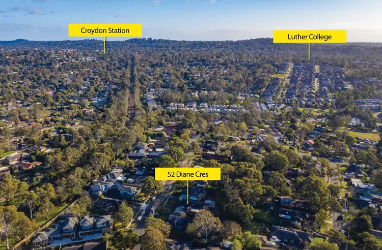 Second view of Homely house listing, 52 Diane Crescent, Croydon VIC 3136