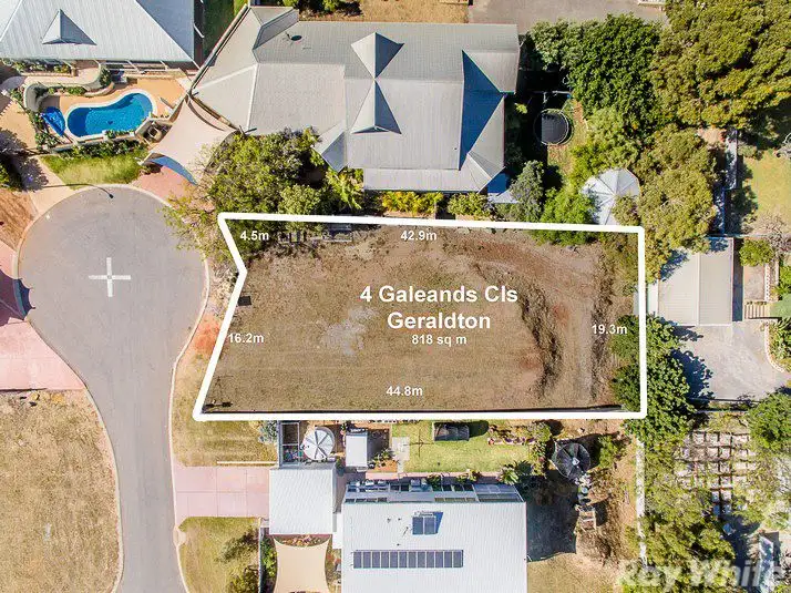 Main view of Homely land listing, 4 Galeands Close, Geraldton WA 6530