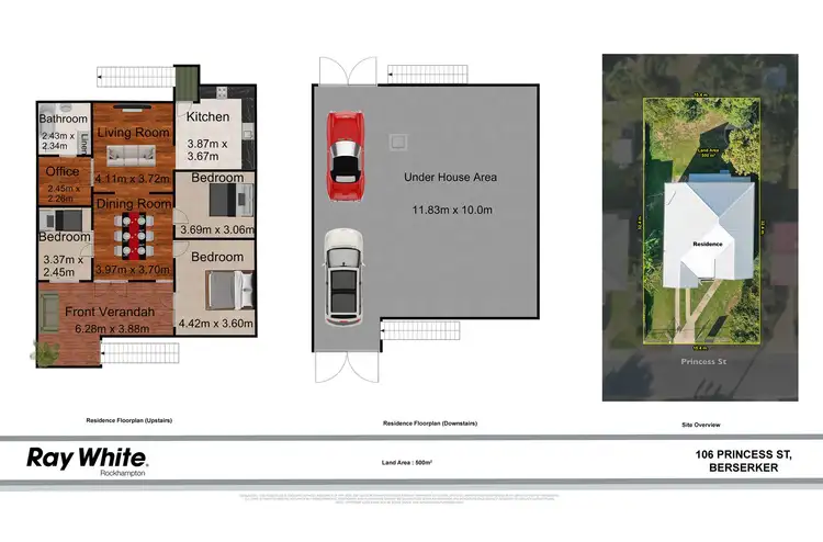 Second view of Homely house listing, 106 Princess Street, Berserker QLD 4701