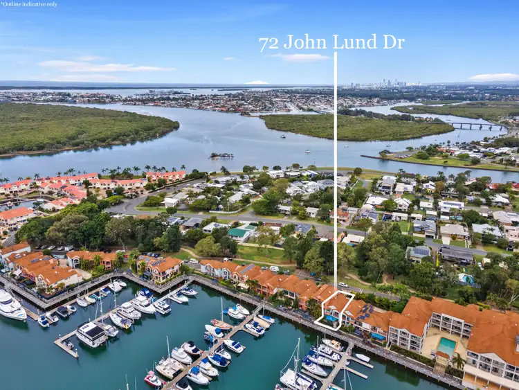 Main view of Homely townhouse listing, 72 John Lund Drive, Hope Island QLD 4212